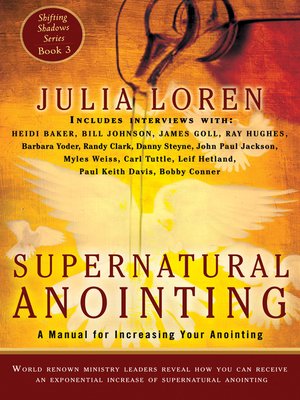 cover image of Supernatural Anointing